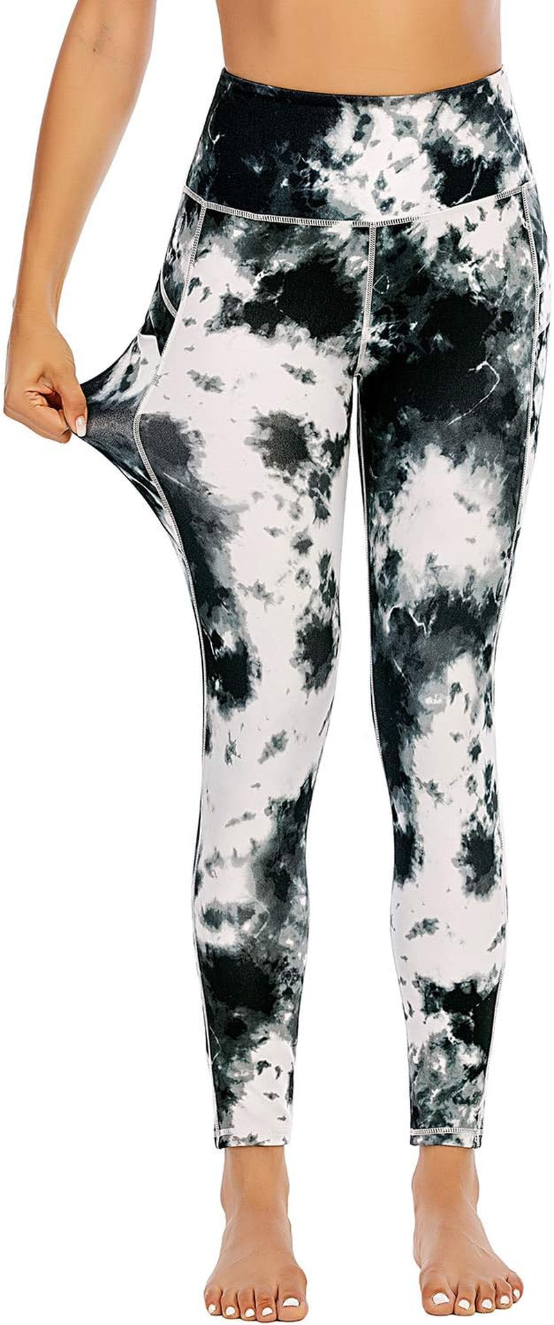 Leggings for Women Tummy Control Workout Leggings with Pocket High Waisted Sports Tight